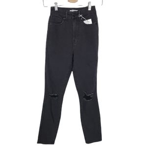 Good American Good Curve Jean Black Size 24 New With Tags